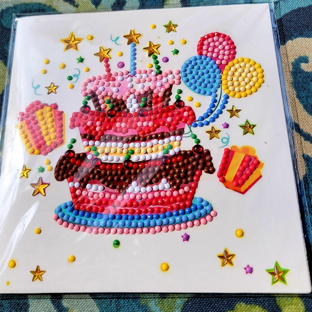 Happy Birthday Cake Card [2 Available] - Picture 2 of 8